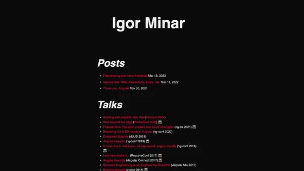 Igor Minar