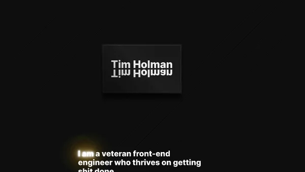 Tim Holman