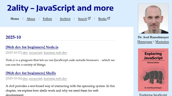 Dr. Axel Rauschmayer