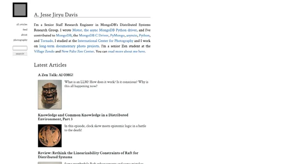 A. Jesse Jiryu Davis