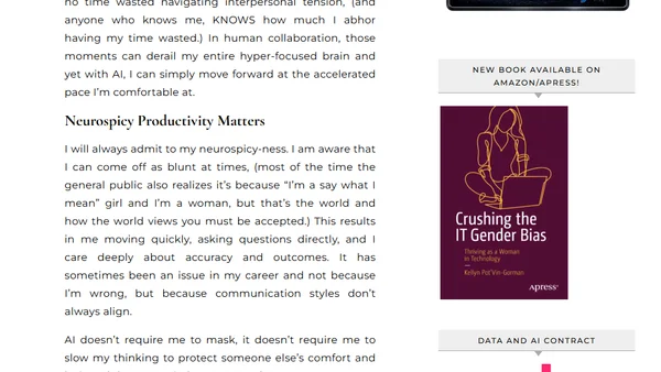 Appreciating AI Collaboration as a Neurospicy Tech Girl