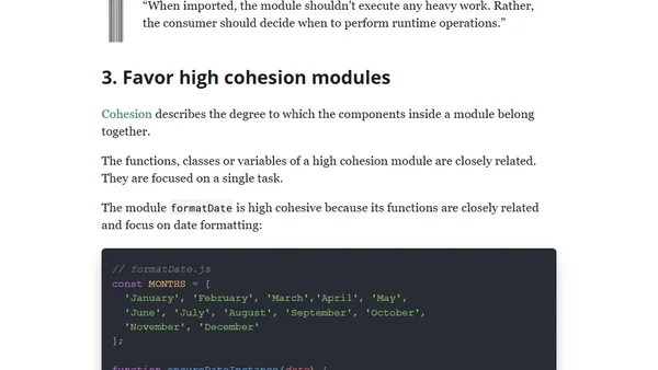 4 Best Practices to Write Quality JavaScript Modules