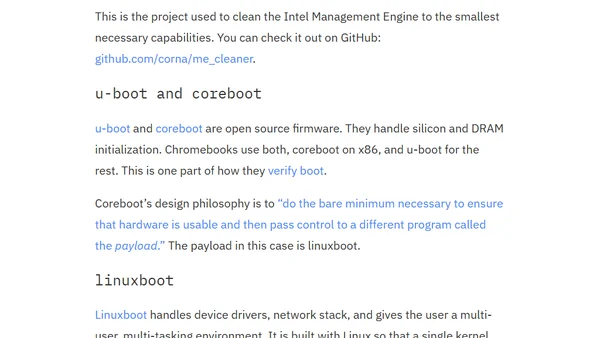 Why open source firmware is important for security