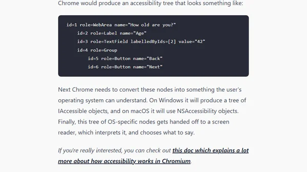 Why you can't test a screen reader (yet)!