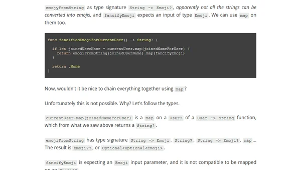 Swift Optionals, Functional Programming, and You