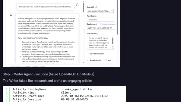 🧠 Taking Multi-Model AI Orchestration Further: Azure AI Foundry Persistent Agents in .NET 9