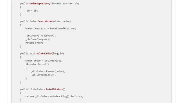 Building a basic Web API on ASP.NET Core