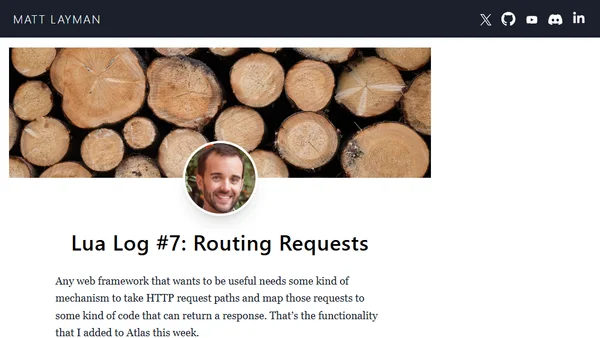 Lua Log #7: Routing Requests