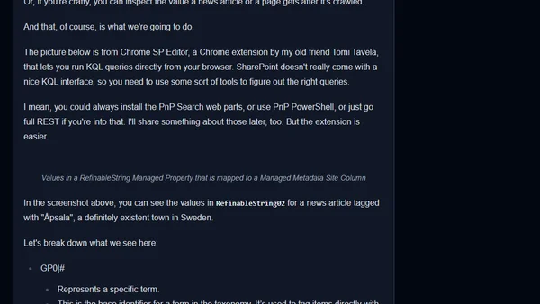 How to query a term + children in SharePoint Search (KQL)?