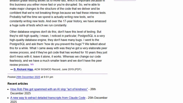 Quoting D. Richard Hipp