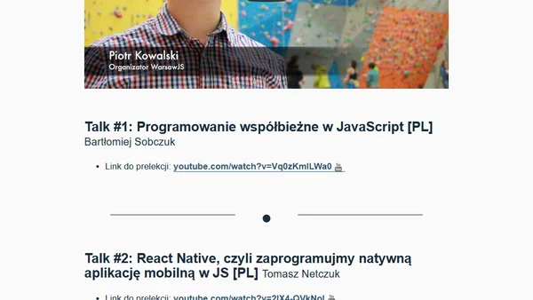 WarsawJS Meetup #16