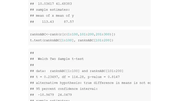 When is population mean rank a thing?