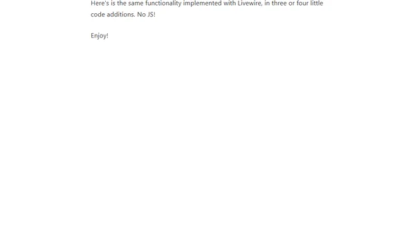 Live-Updating Status Page With Livewire