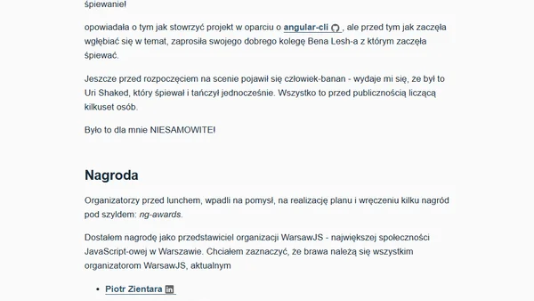 Konferencja: ngPoland 2016