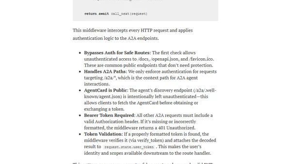 Configuring A2A OAuth User Delegation