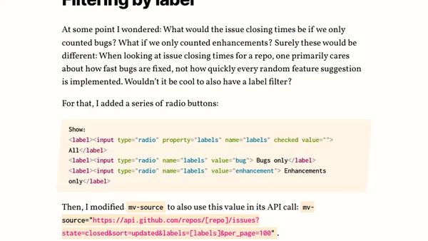 Issue closing stats for any repo