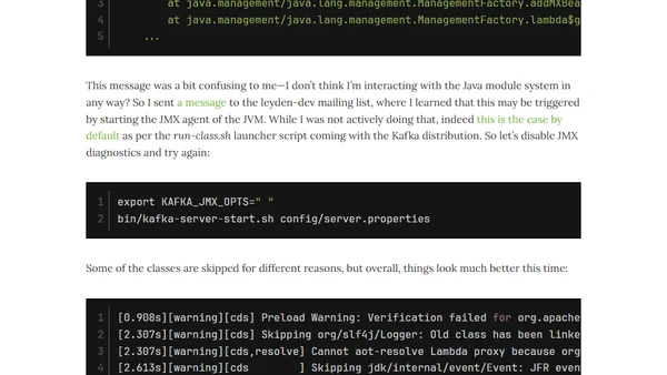 Let's Take a Look at... JEP 483: Ahead-of-Time Class Loading & Linking!