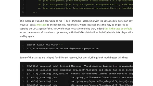 Let's Take a Look at... JEP 483: Ahead-of-Time Class Loading & Linking!