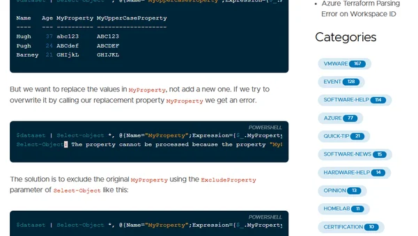 PowerShell - modify a property in an array