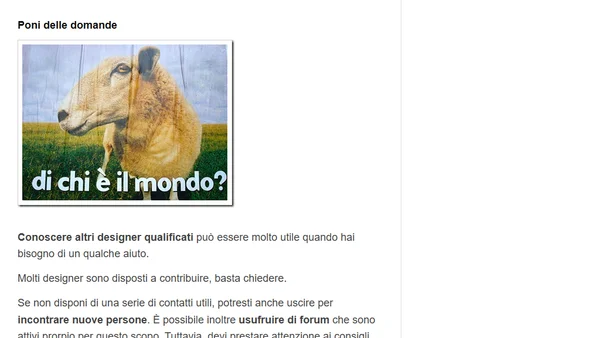 Come migliorarsi apprendendo da altri web designer