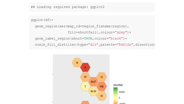 Housing unaffordability hexmaps