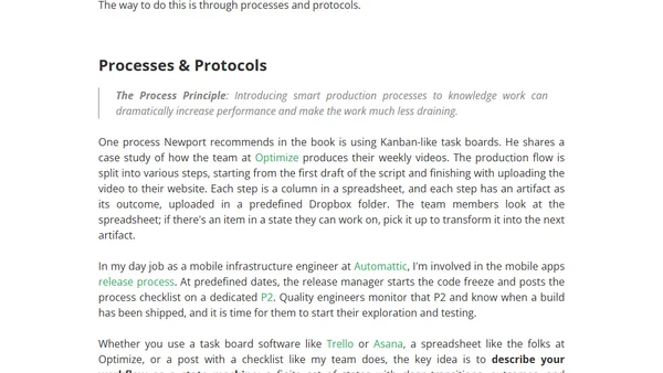 A World Without Slack