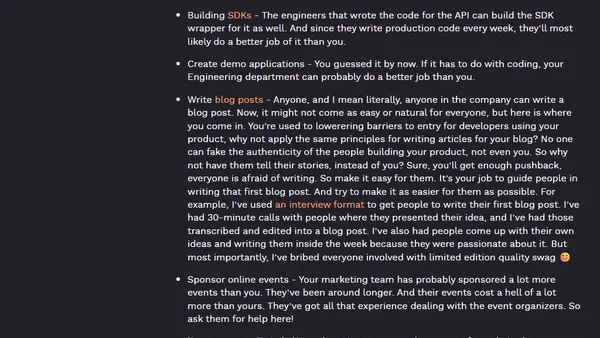 Creating a DevRel Culture