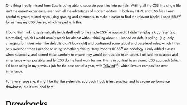 Building a Dependency-free Site in 2019