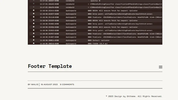Gestion des logs à base de OSLog
