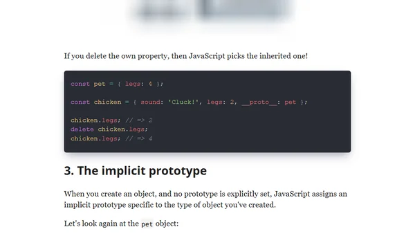 Prototypal Inheritance in JavaScript