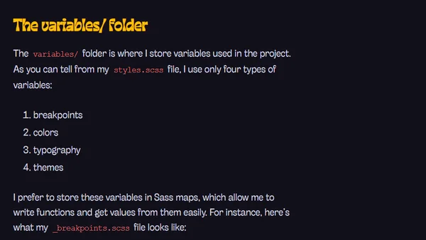 Writing modular CSS (Part 3) — CSS file structure