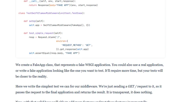Extending Swift with middleware: example with ClamAV