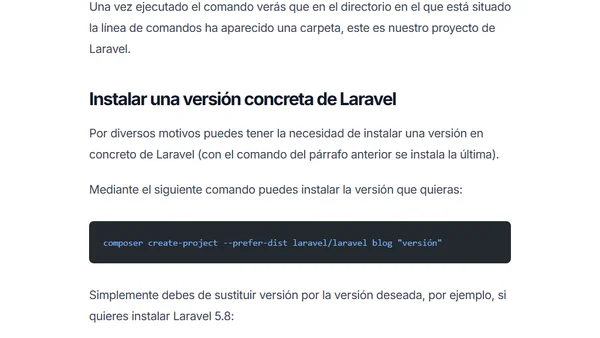 Cómo instalar Laravel