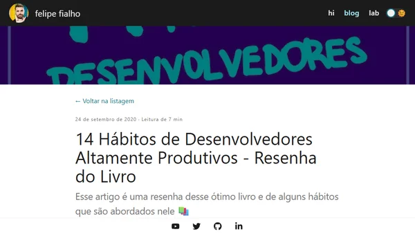 14 Hábitos de Desenvolvedores Altamente Produtivos - Resenha do Livro