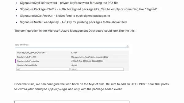 Automatically strong name signing NuGet packages