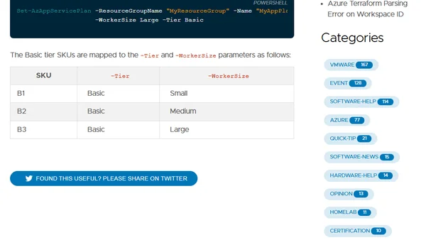 App Service Plan Scaling Azure PowerShell