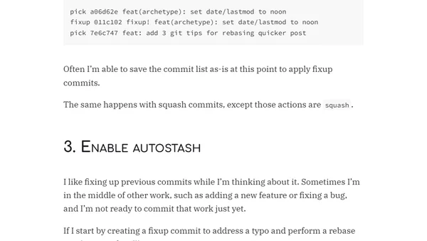 3 Git Tips for Rebasing Quicker