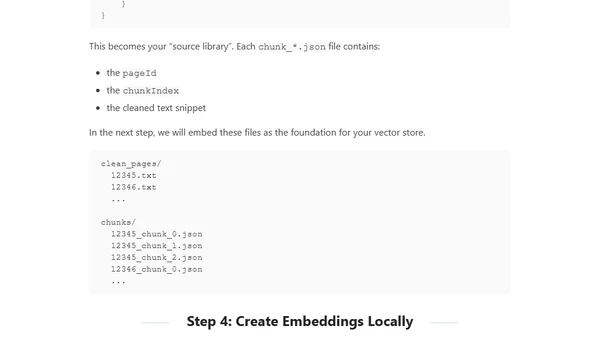 How to Build Your Own Local RAG System