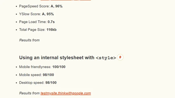 I put CSS in my HTML and nothing exploded