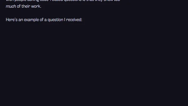 How to Ask Good Coding Questions That Get Great Answers