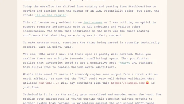 The Overly Confident Paste