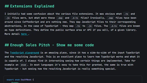 TypeScript - JavaScript Reimagined