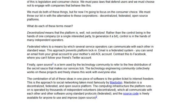 Achtung! Decentralize, decentralize, decentralize!