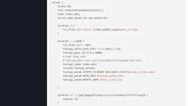 Cài đặt và cấu hình vhost trong Nginx trên CentOS