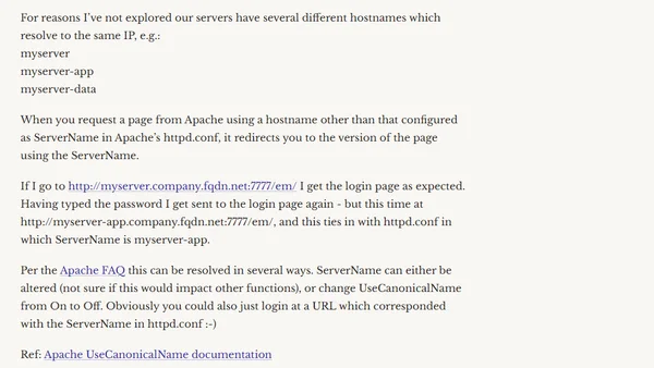 OAS makes you log in twice