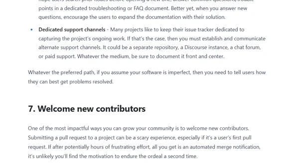 Twelve tips for growing communities around your open source project