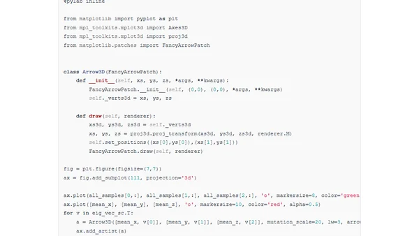 Implementing a Principal Component Analysis (PCA)