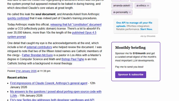 Claude's new constitution