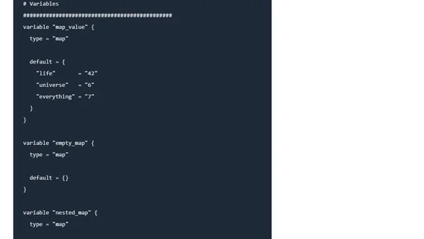 Terraform - FotD - keys()
