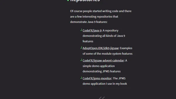 Java 9 Resources - Talks, Articles, Repos, Blogs, Books And Courses
